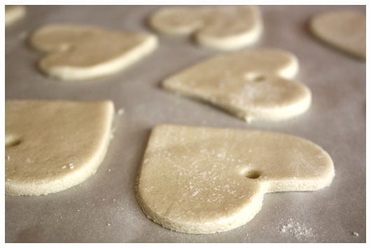 unbaked salt dough