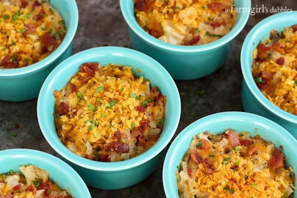 Hash Brown Cups with Bacon