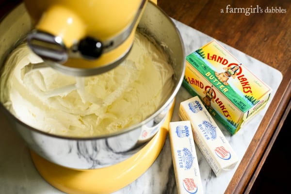 Creamy and luscious, this fluffy whipped pumpkin spiced butter is flavorful and lightly sweetened, bringing fall straight to your table! Whipped butter in a stand mixer.