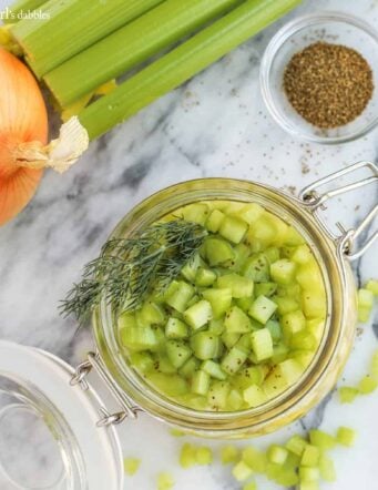 Quick Pickled Celery
