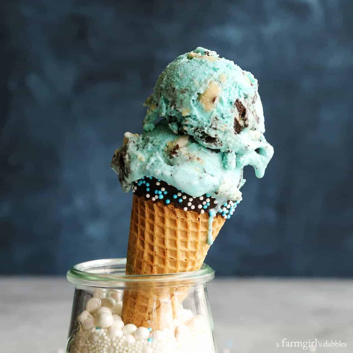 Cookie Monster Ice Cream