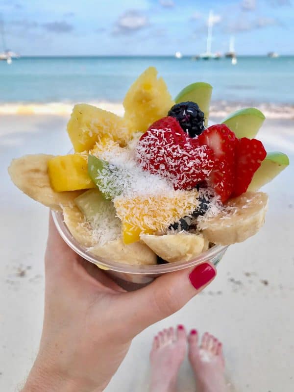 acai bowl from Eduardo's Beach Shack