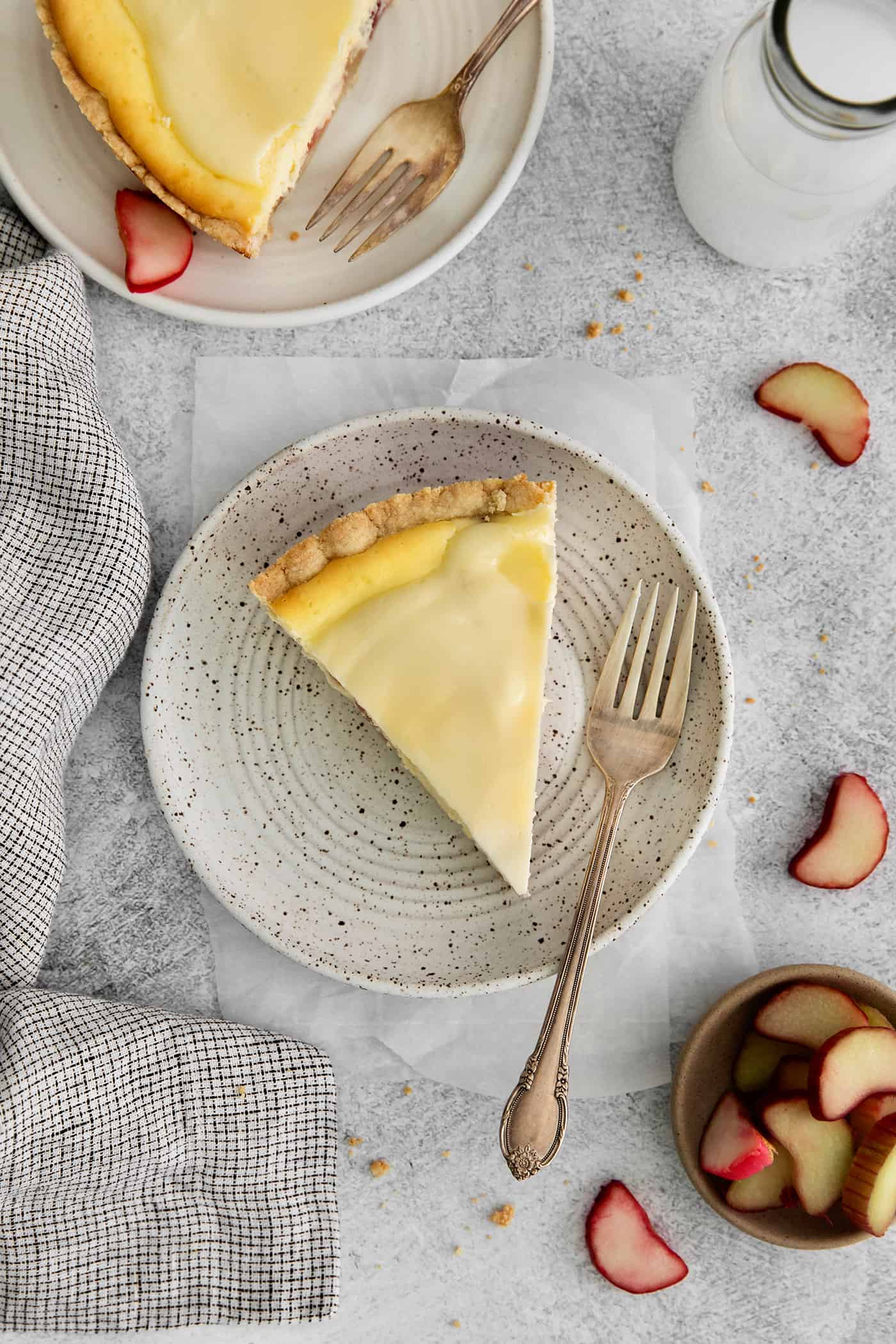 pieces of pie on plates