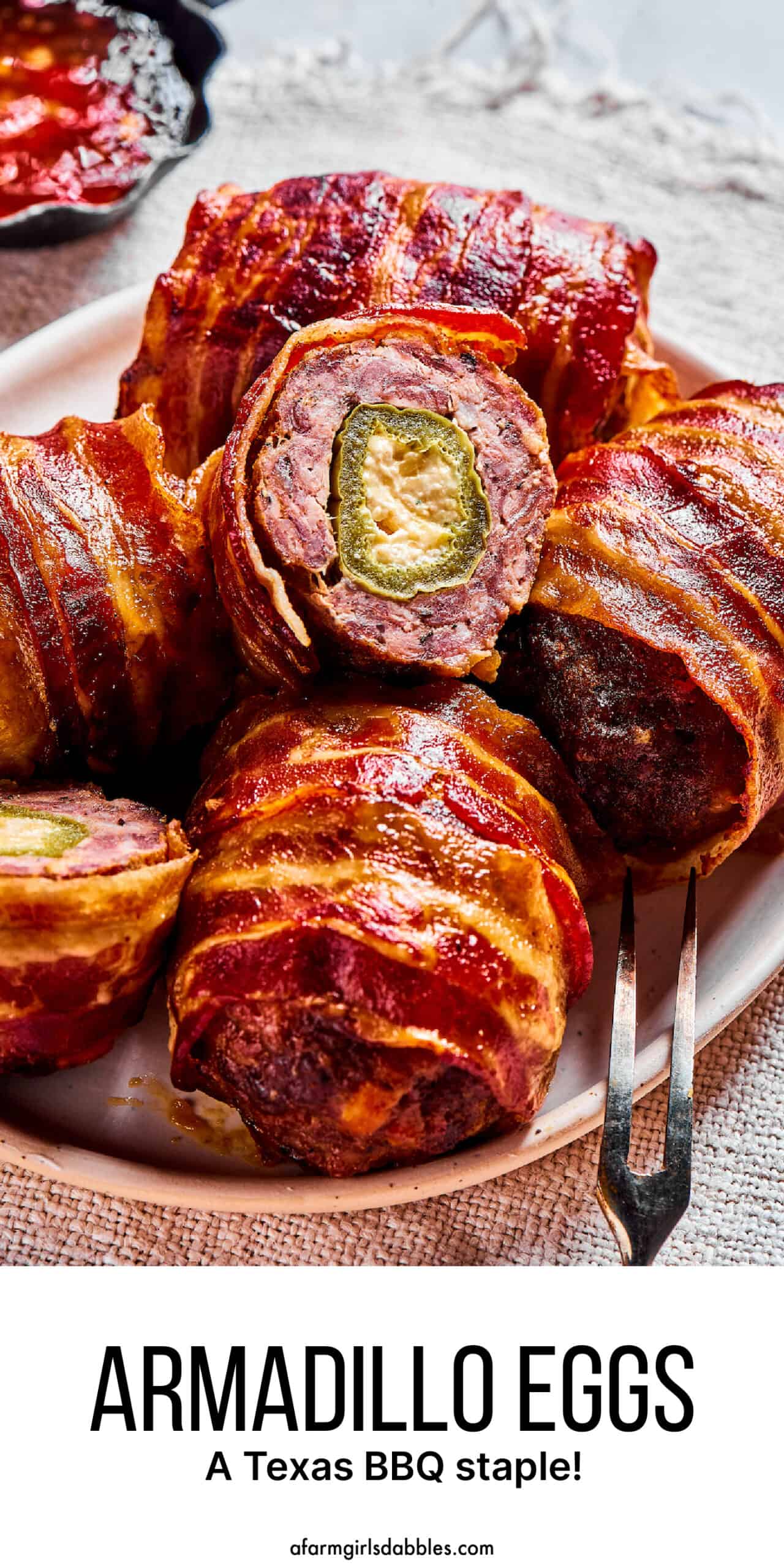 Pinterest image for armadillo eggs
