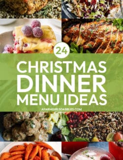 Pinterest image for 24 Christmas Dinner Menu Ideas