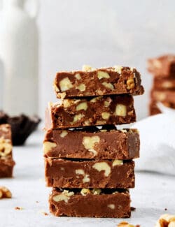 A stack of Fantasy Fudge.