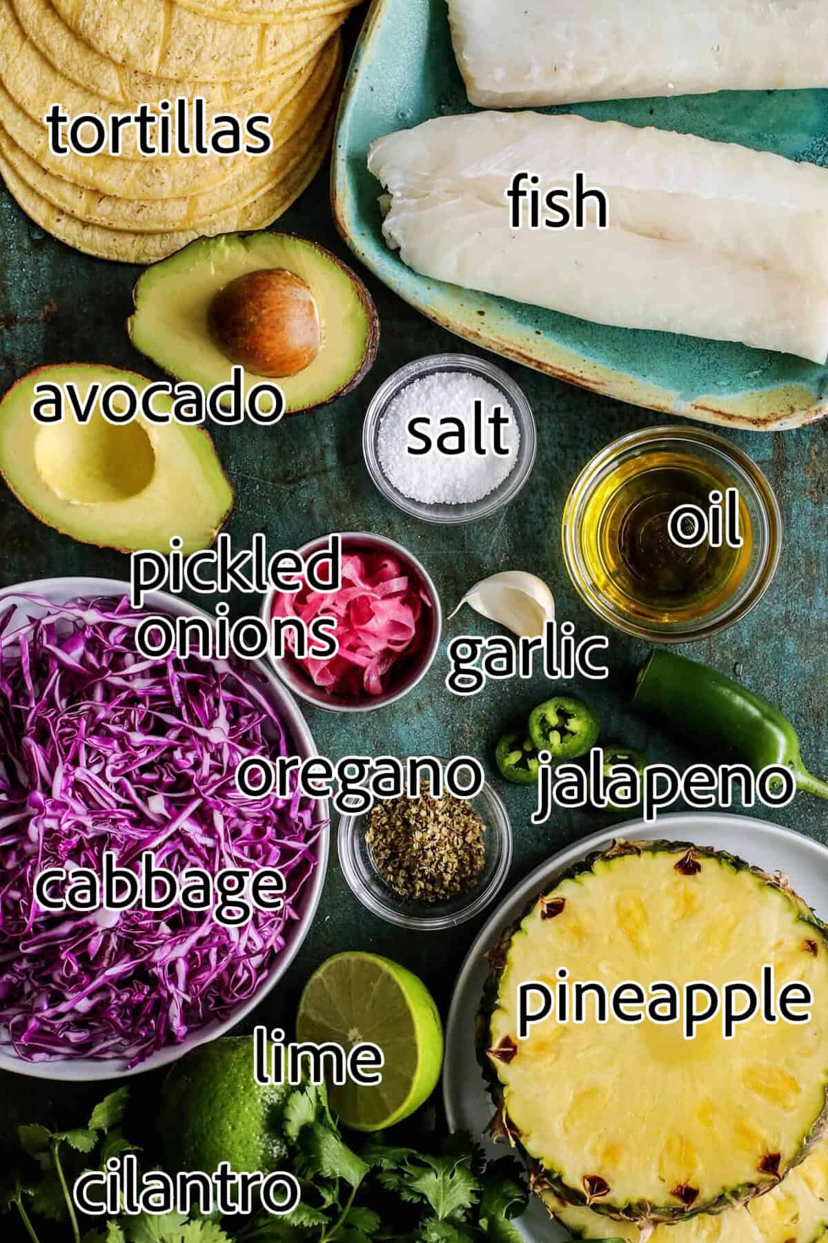 One of the best Fish Tacos Recipes layers caramelized pineapple with lime-spiked white fish, plus creamy avocado and crunchy pickled onions. Ingredients to make fish tacos
