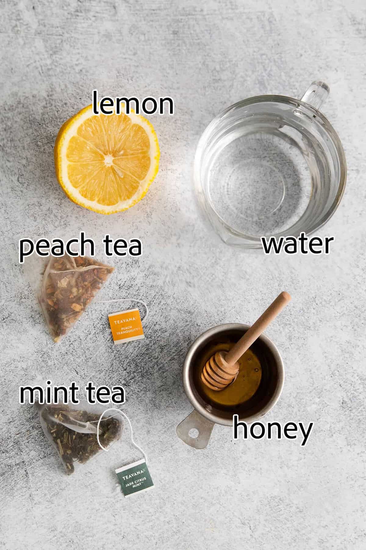 Made with citrus mint and peach tea, lemon, and honey, Starbucks Medicine Ball Recipe is just the thing for those chilly months. ingredients to make medicine ball tea