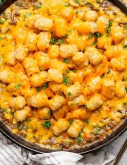 Pinterest image for Tater Tot Hotdish recipe