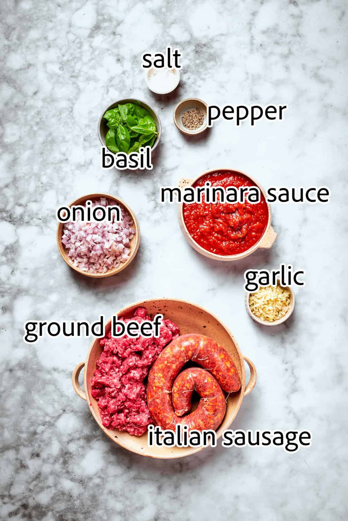 Meaty sauce, super fun spaghetti noodles, and pockets of Cheesy Yum make this Spaghetti Casserole an instant hit with the whole family! ingredients needed for spaghetti casserole