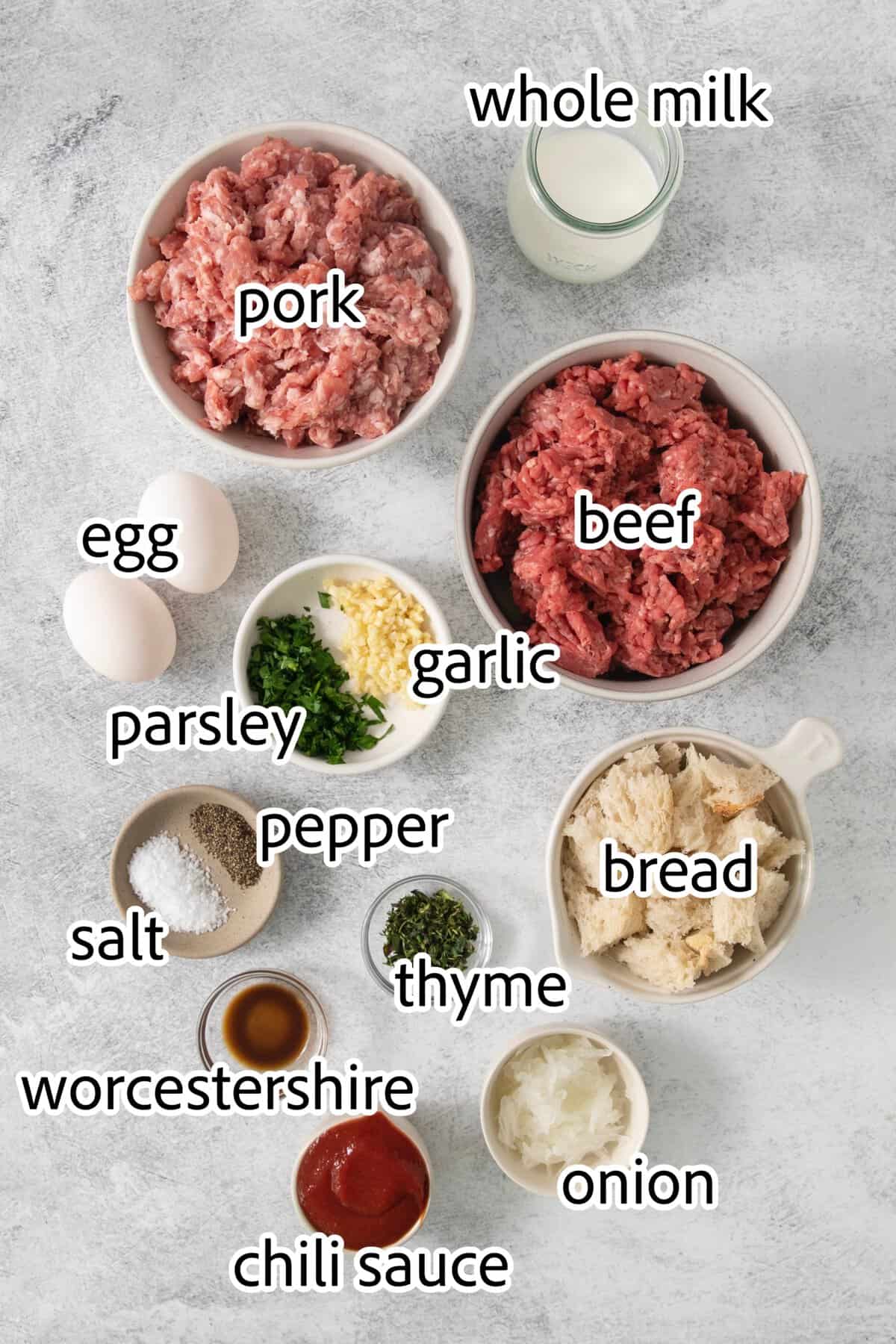 This Air Fryer Meatloaf gives you a classic comfort food meal — without the hassle of an oven. Tender and juicy, with the perfect glaze! ingredients needed for air fryer meatloaf