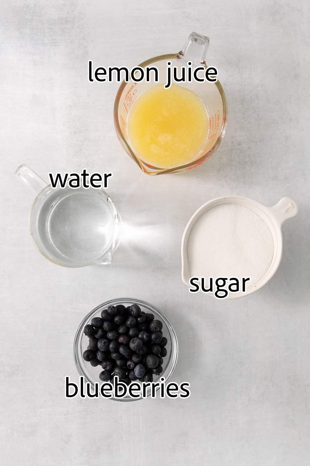 This Blueberry Lemonade is the perfect summertime drink! It’s fruity and refreshing with tart lemons and sweet blueberries. ingredients needed for blueberry lemonade