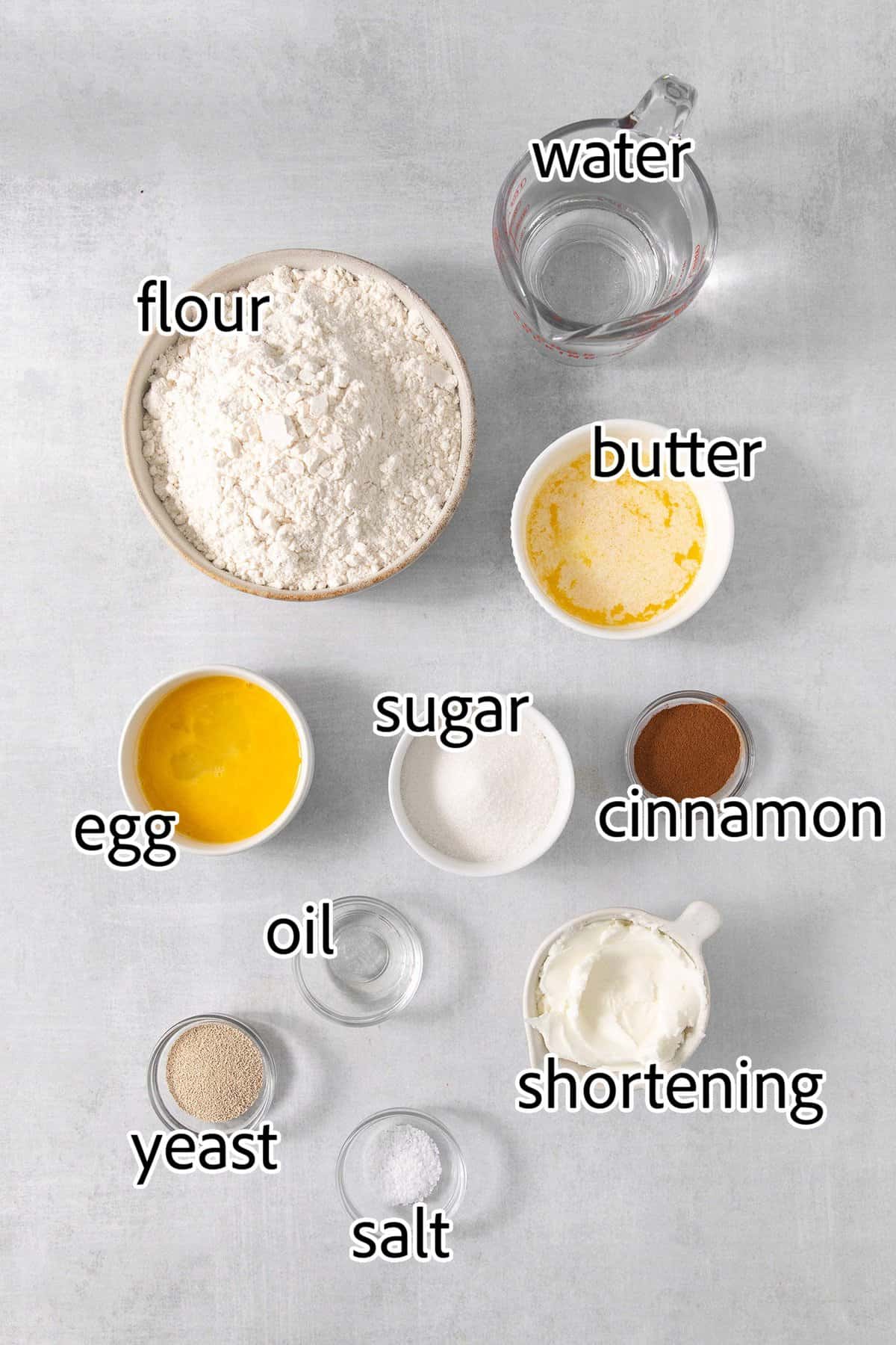 Sweet and pillowy Caramel Rolls make any morning special! Yeast dough and homemade caramel sauce make the ultimate breakfast treat. ingredients for caramel rolls