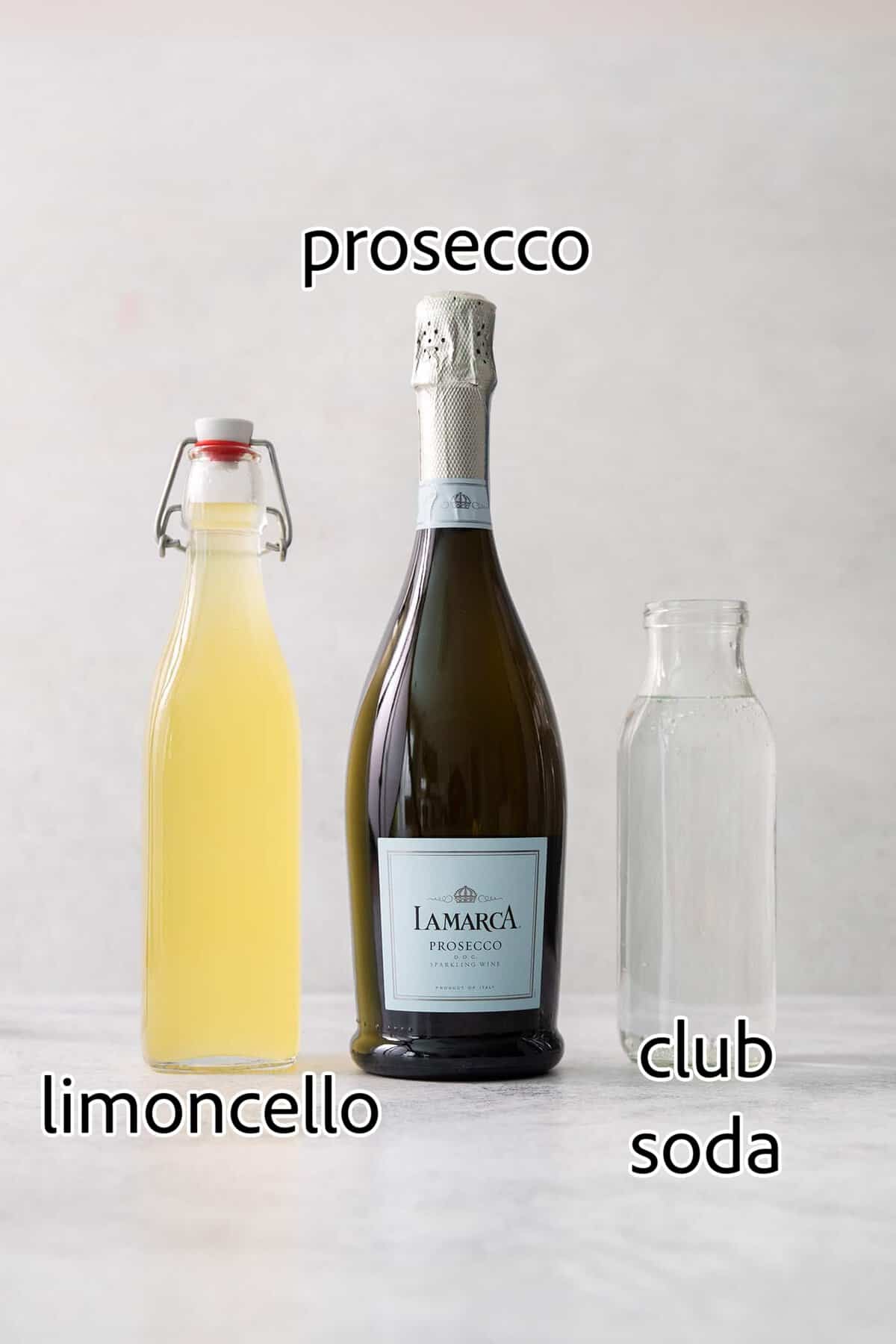 This Limoncello Spritz is fruity and refreshing, lightly sweet, and has a fun effervescence. It’s the perfect summer drink! ingredients needed for limoncello spritz