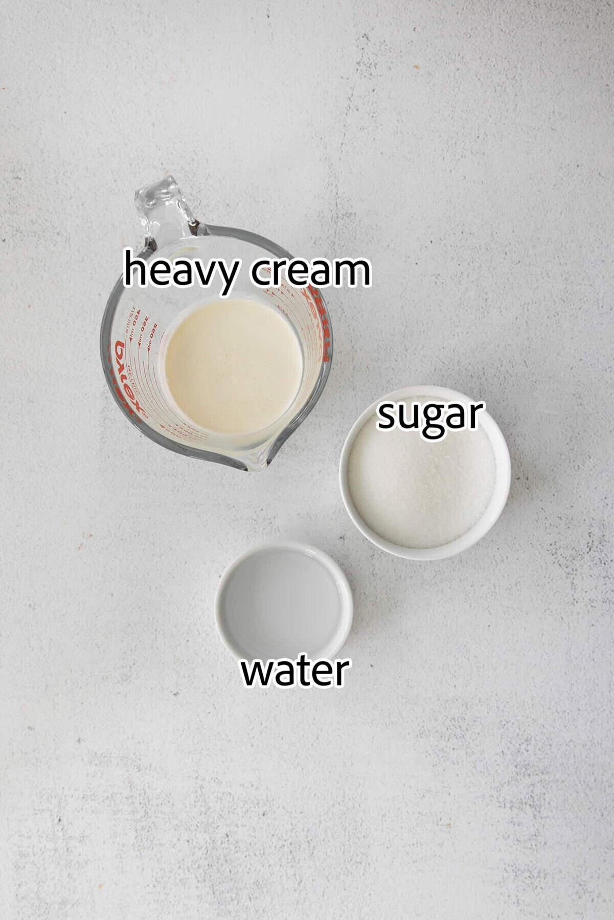 ingredients needed for chocolate cupcakes with salted caramel buttercream