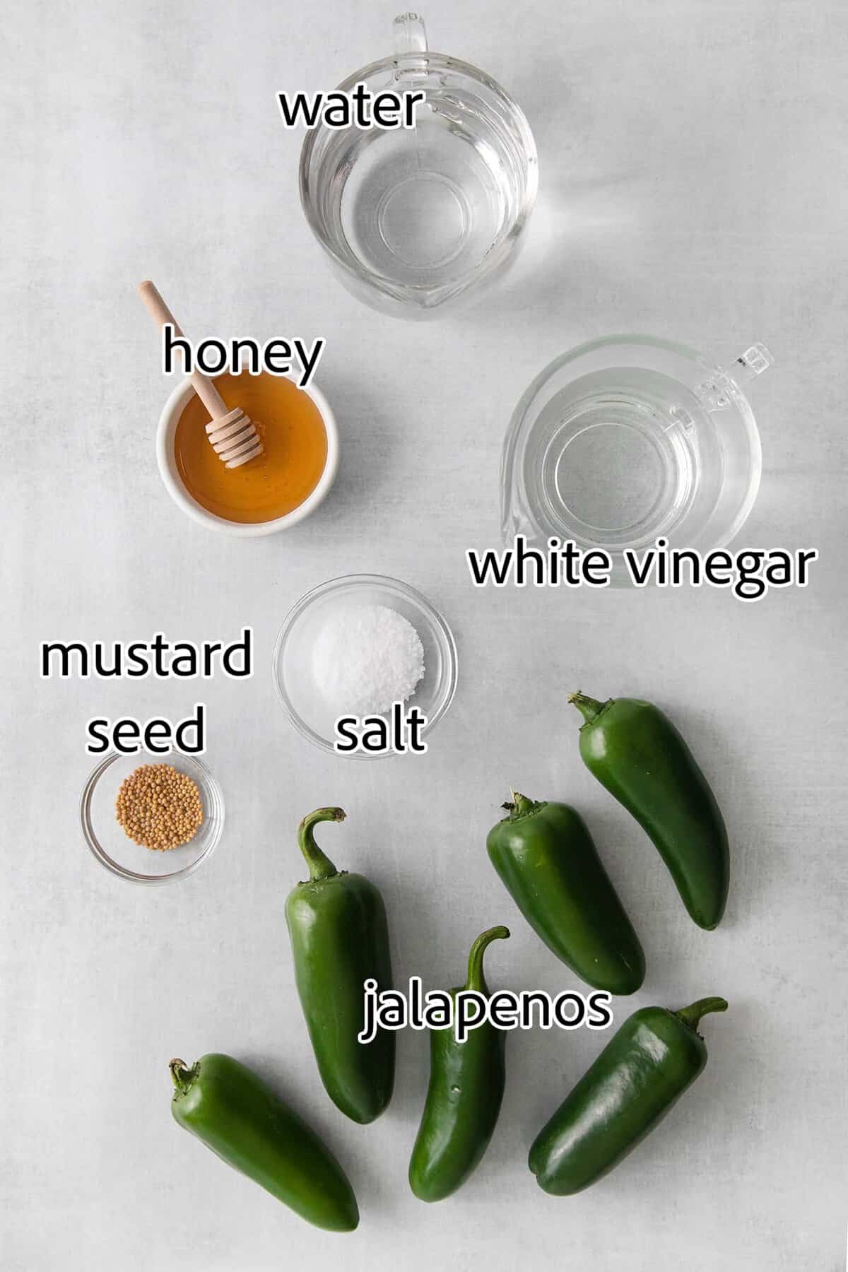 With just 5 ingredients, these Pickled Jalapenos are spicy and tangy. Add them to sandwiches and salads or straight from the jar. ingredients needed for pickled jalapenos