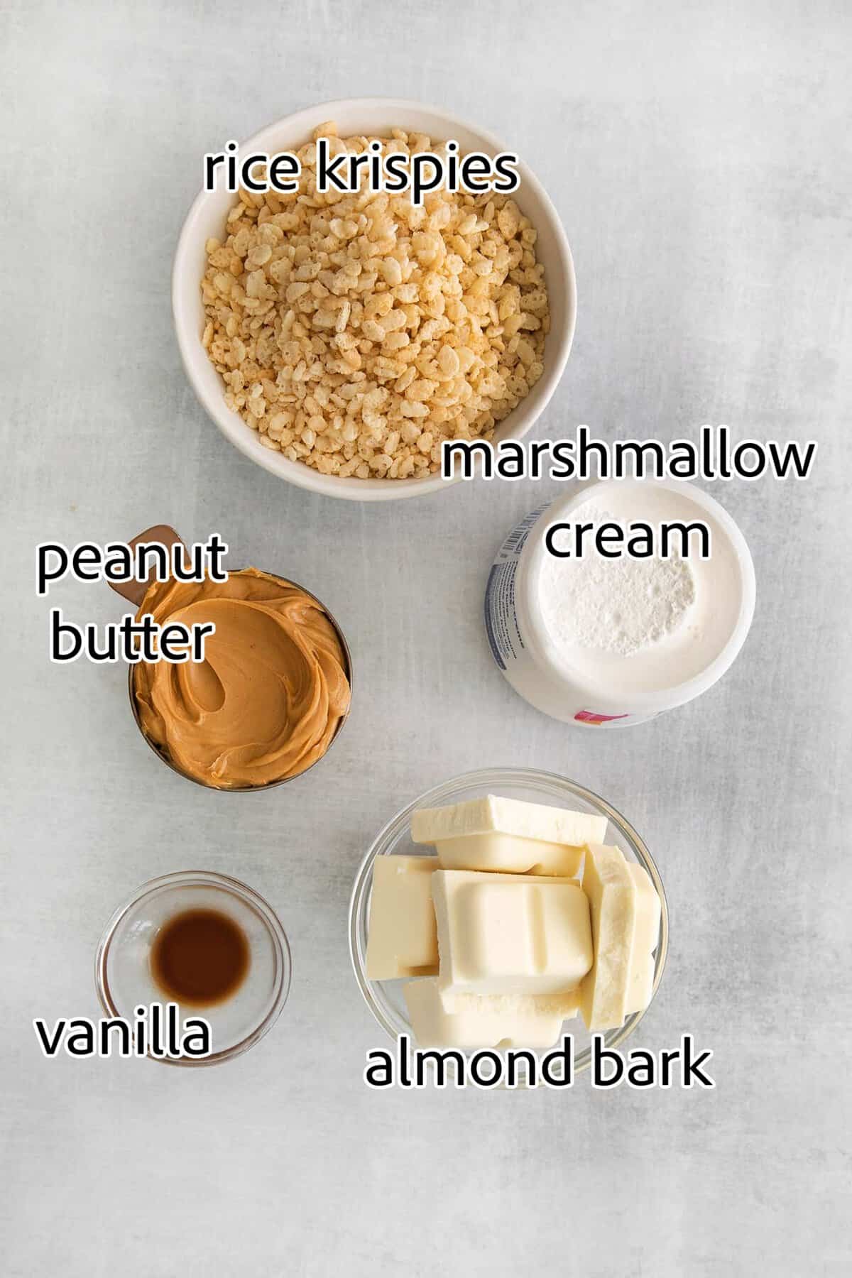 Made with just 5 ingredients, these Peanut Butter Truffles with Rice Krispies and Marshmallows are the perfect bite-sized treat. ingredients needed for rice krispies marshmallow peanut butter balls