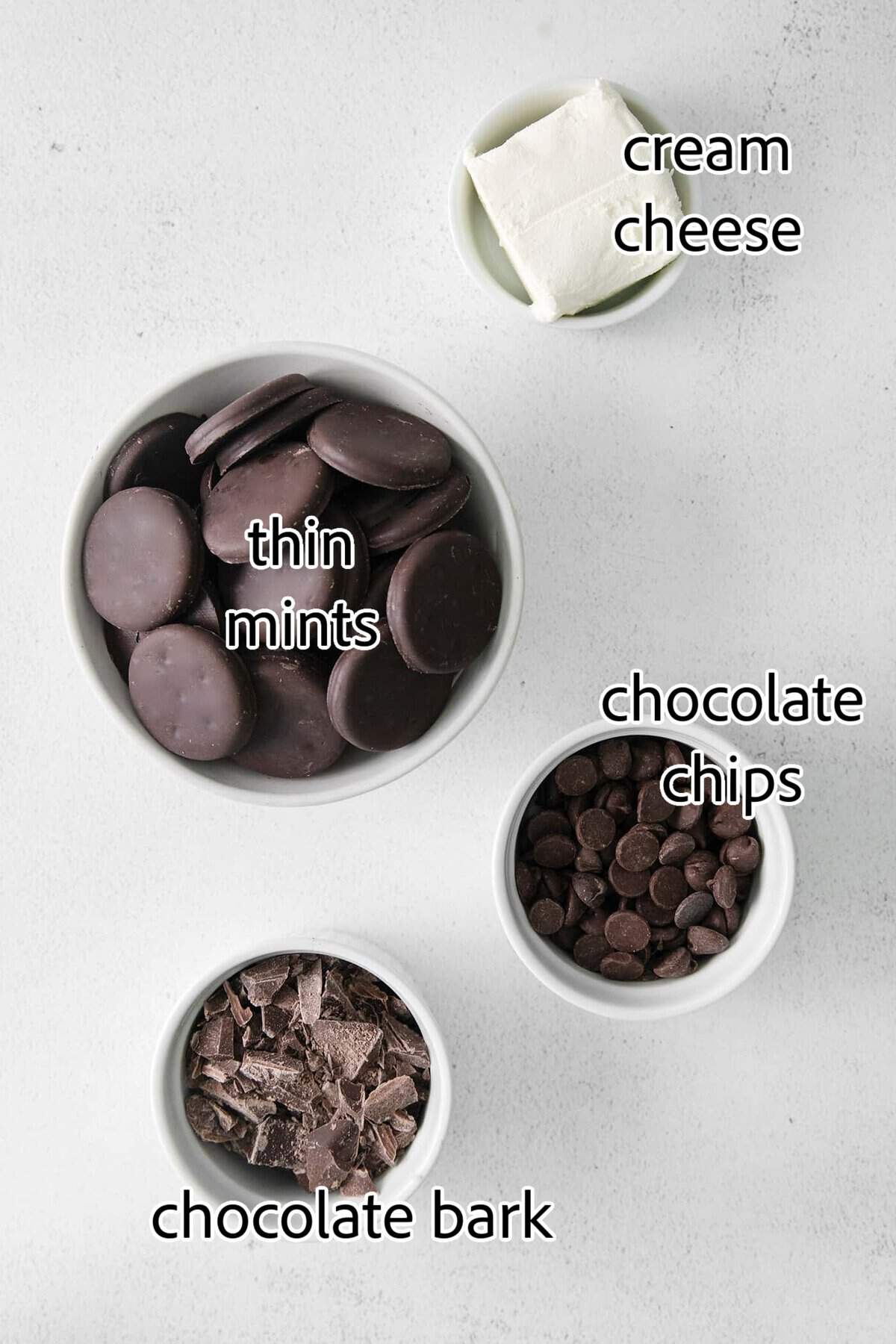 Made with your favorite Girl Scout cookies, these Thin Mint Truffles are the perfect combination of rich chocolate and mint flavor. ingredients needed for thin mint truffles