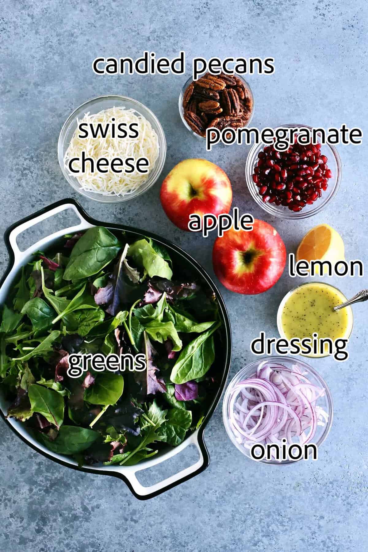 ingredients needed for winter apple salad