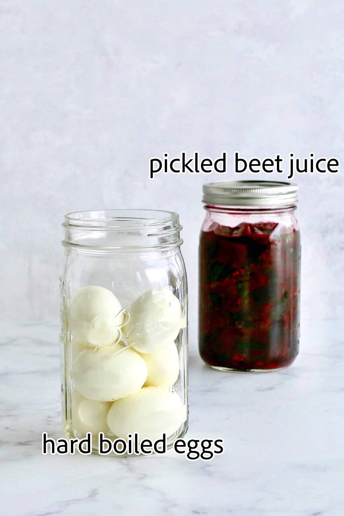 ingredients needed for beet pickled eggs