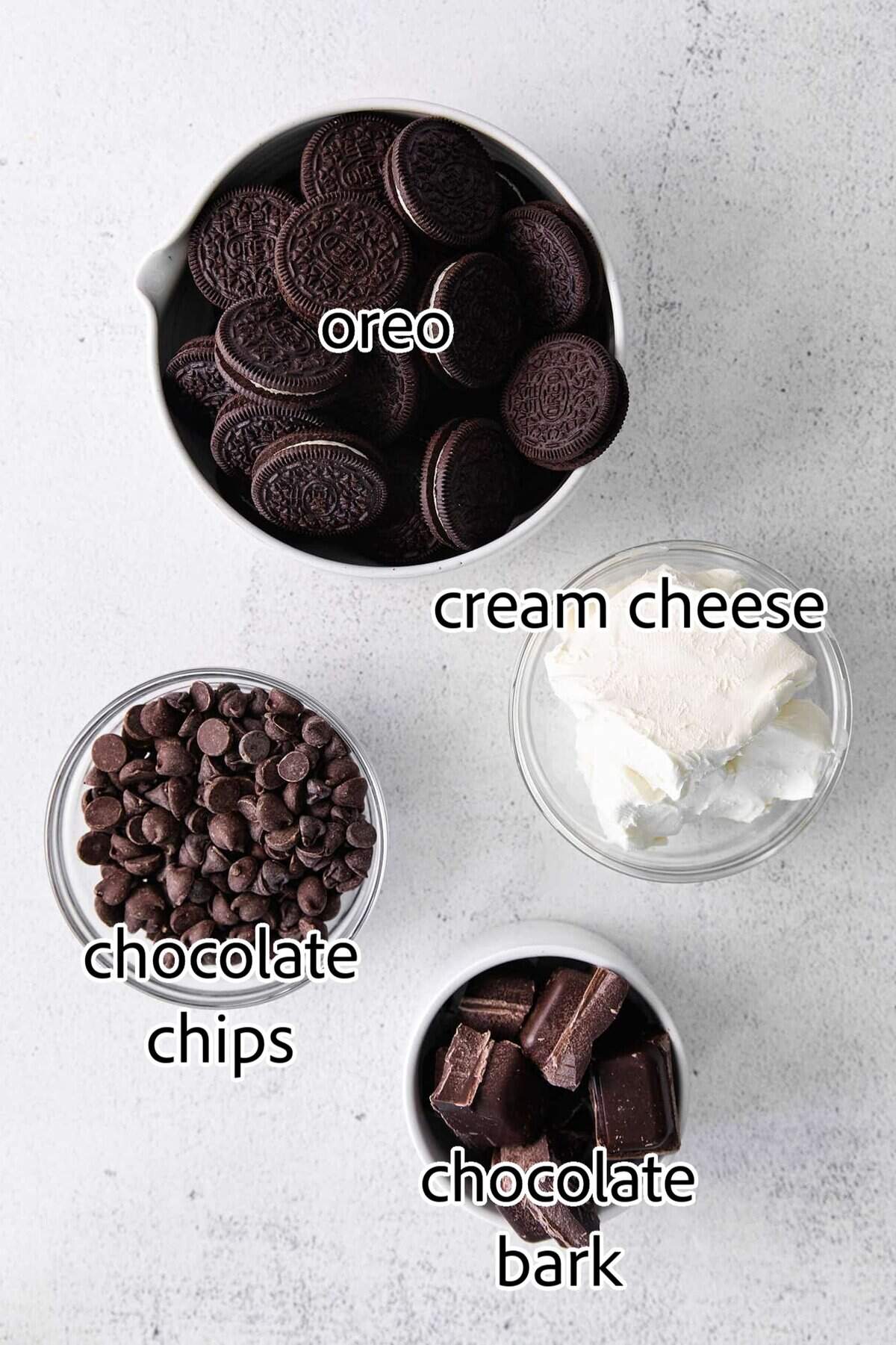 ingredients needed for oreo truffles