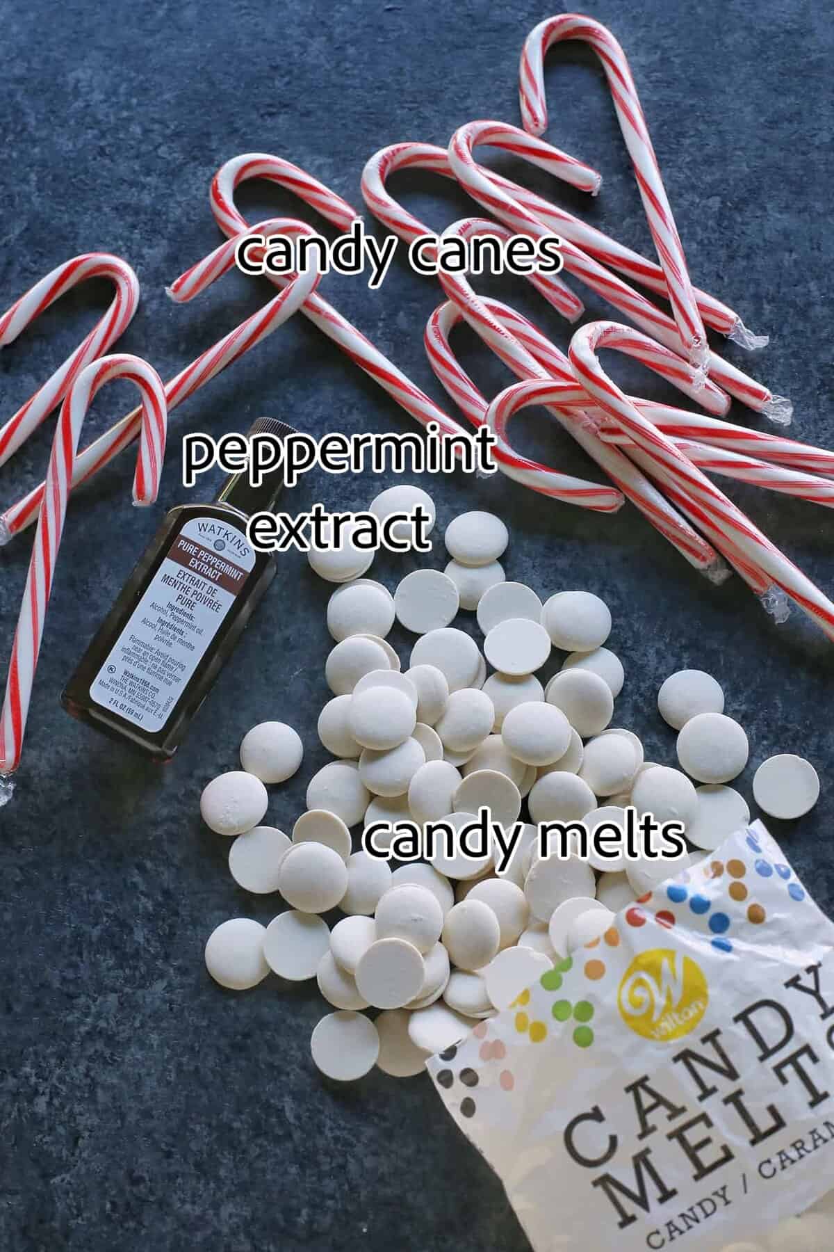 Creamy, minty peppermint bark is easy to make for the holidays with only 3 ingredients! This Christmas candy bark makes a great edible gift. ingredients needed for peppermint bark