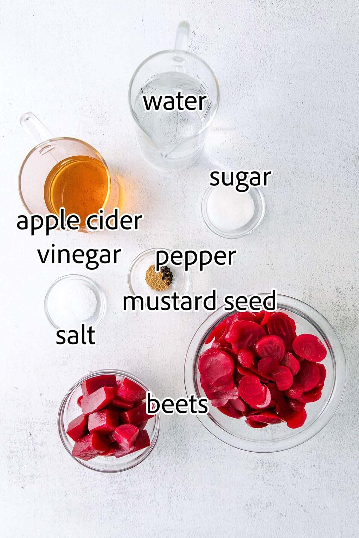 ingredients needed for pickled beets