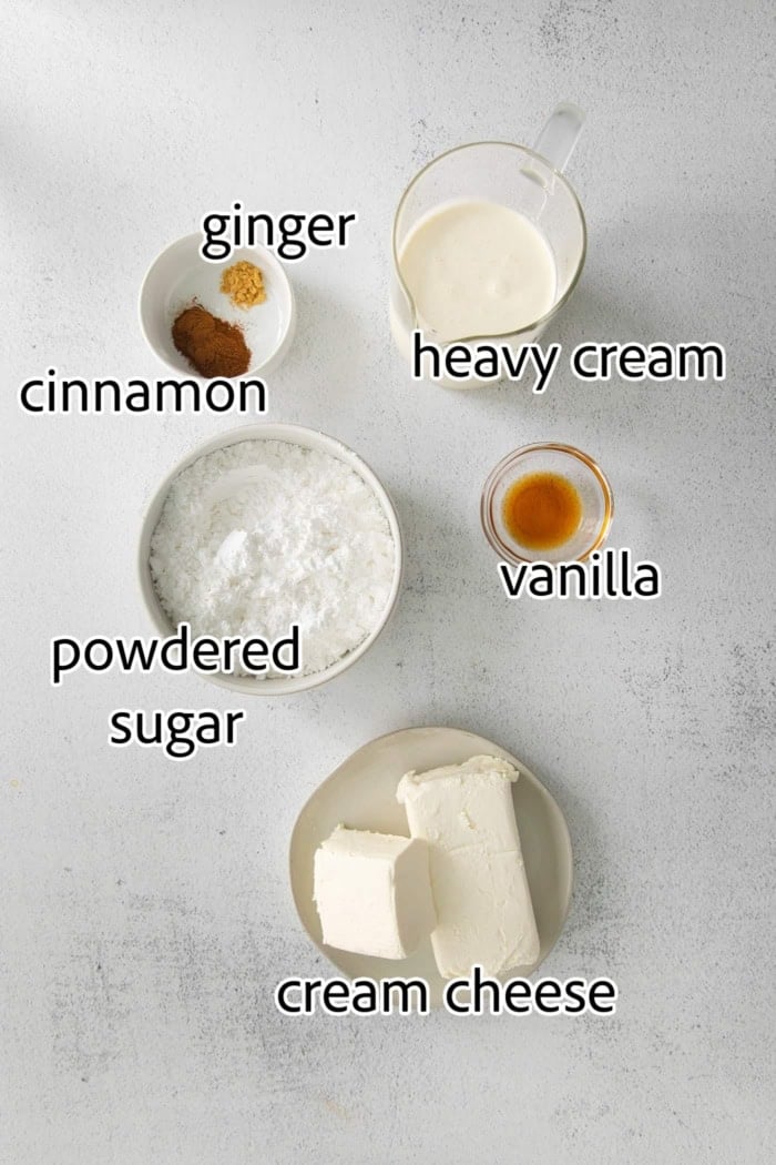 ingredients needed for pumpkin layer cake