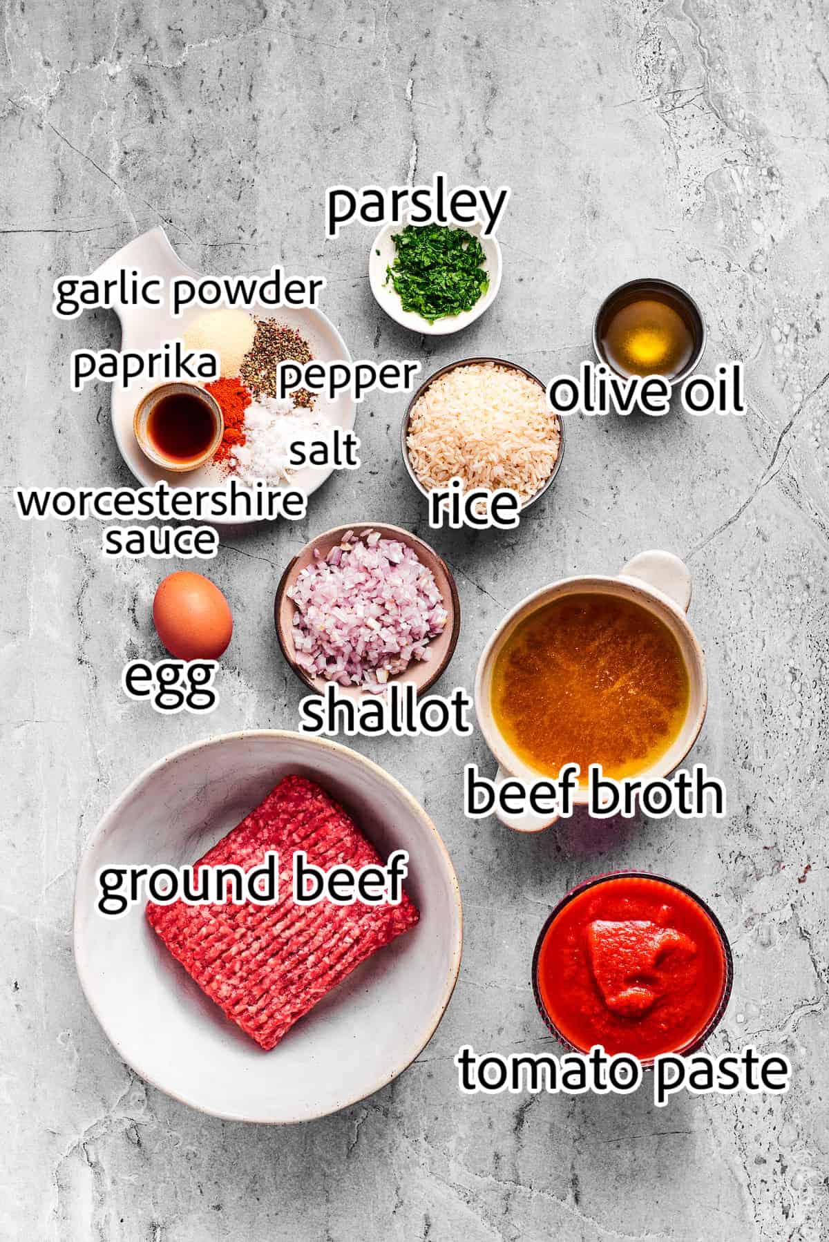 Tender beef and rice Porcupine Meatballs are smothered in tomato sauce to make a savory, filling dish that's perfect with mashed potatoes. ingredients needed for porcupine meatballs