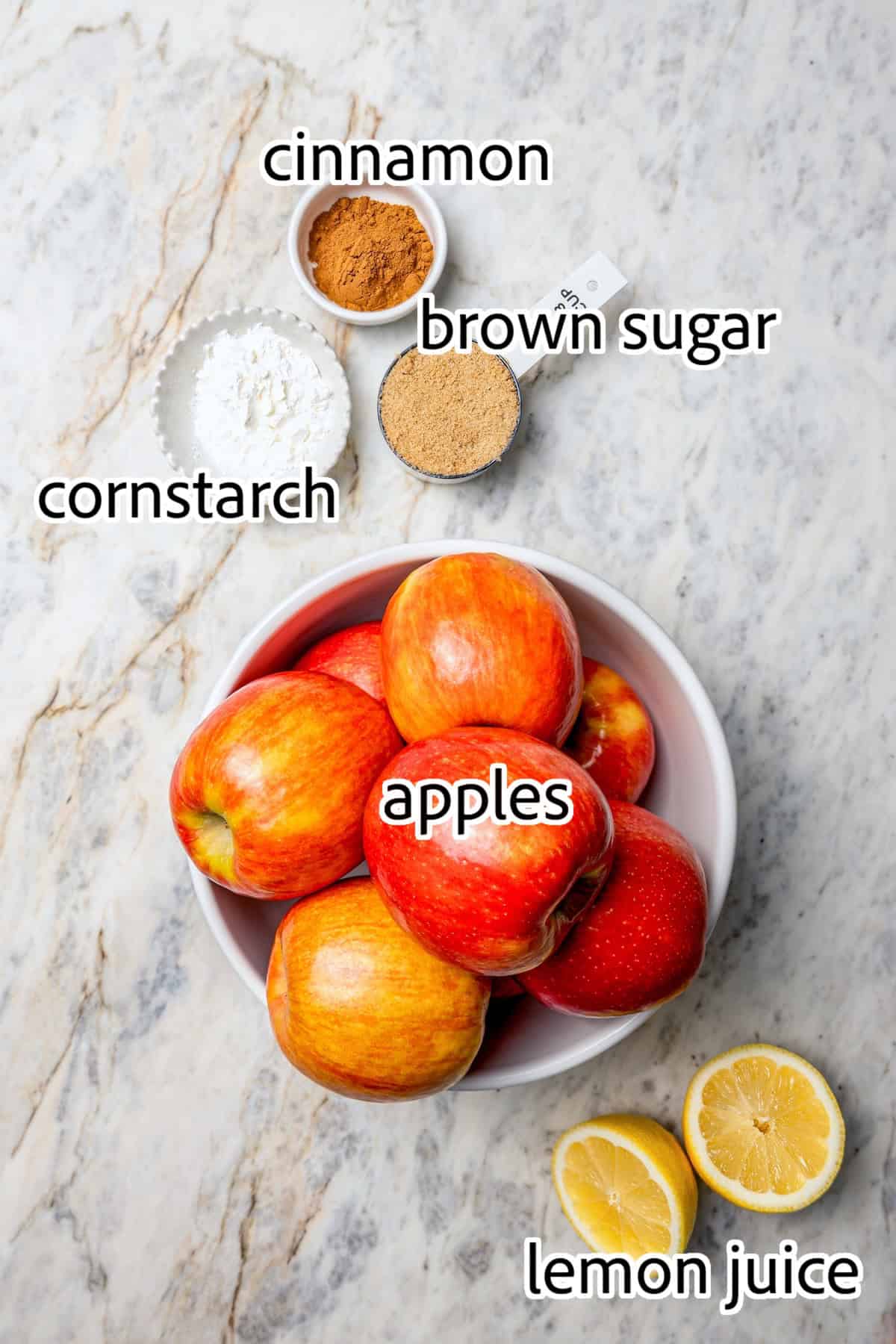 ingredients needed for apple dump cake