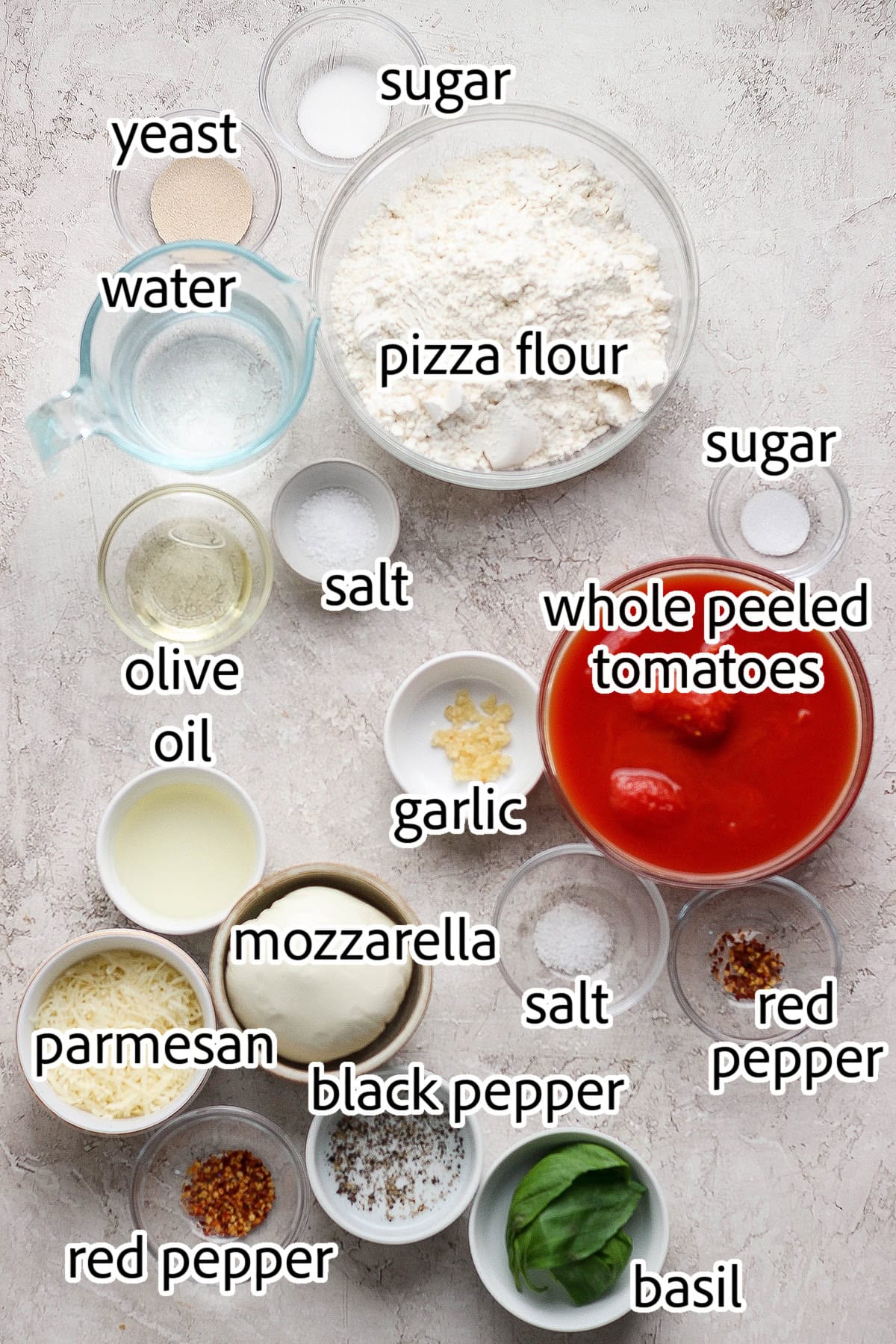 ingredients needed for grilled pizza