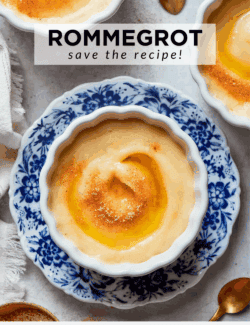 Pinterest image for Rommegrot