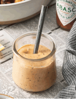 Pinterest image for Shrimp Dipping Sauce
