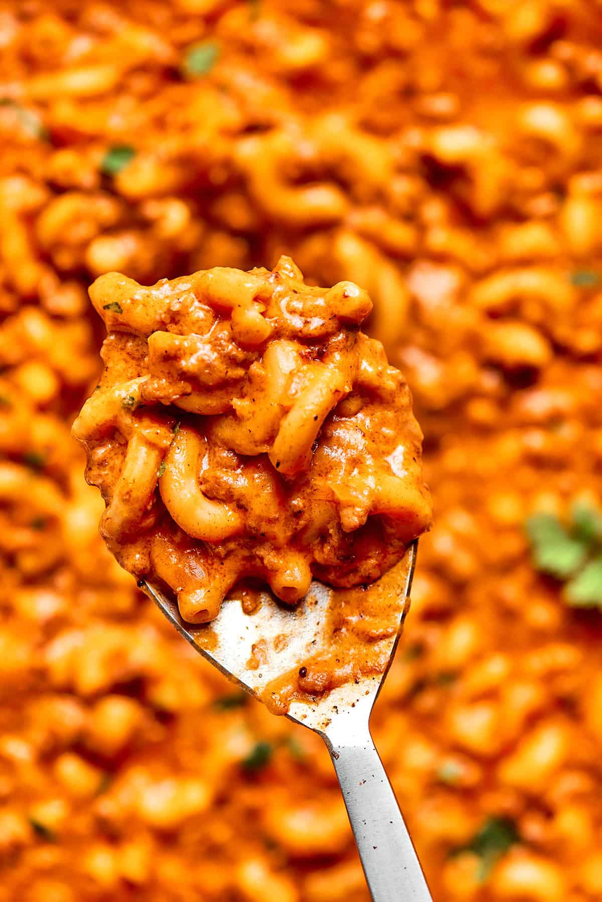 a spoonful of hamburger helper